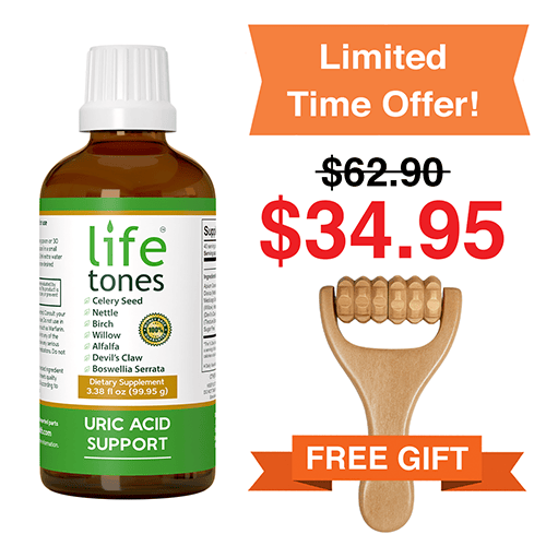 Lifetones Tincture with Free Wooden Massager - $34.95 Limited Time Offer
